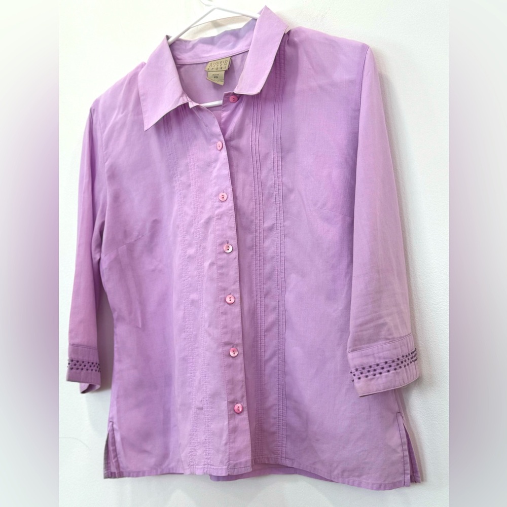 Sigrid Olsen Button Down Shirt